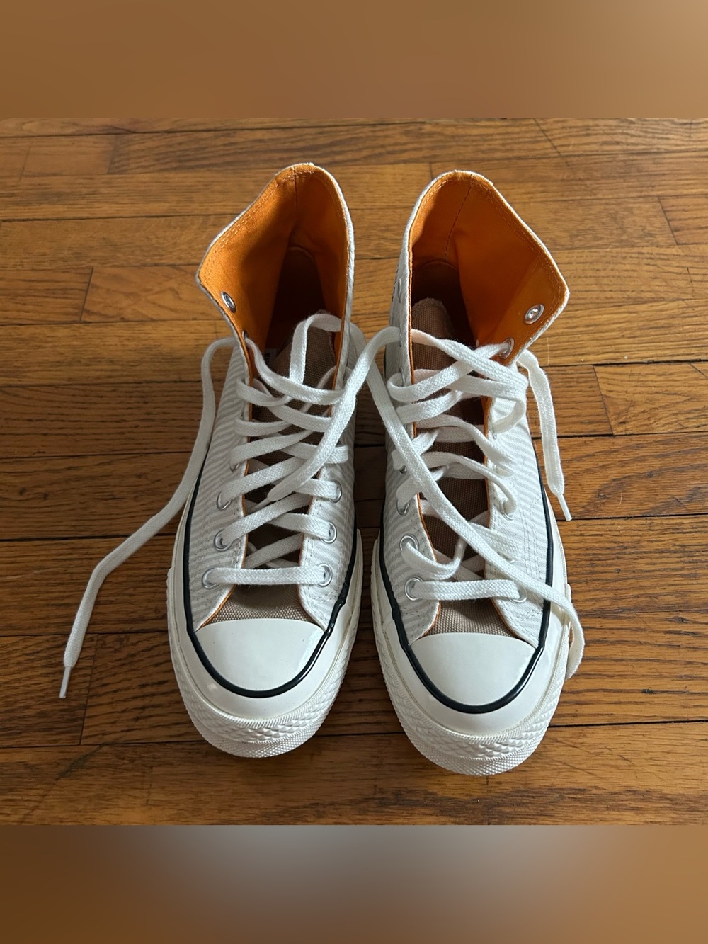 Converse High Tops in Crafted Stripe - Picture 4 of 9